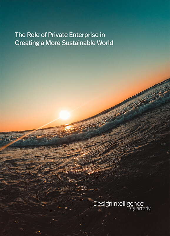 The Role of Private Enterprise in Creating a More Sustainable World