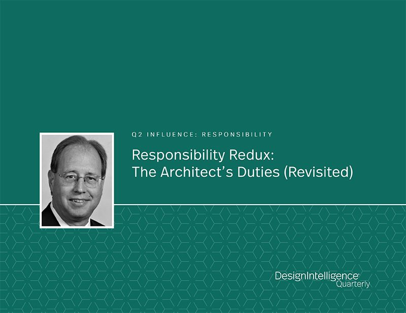On Influence: A New Reality for the Profession
